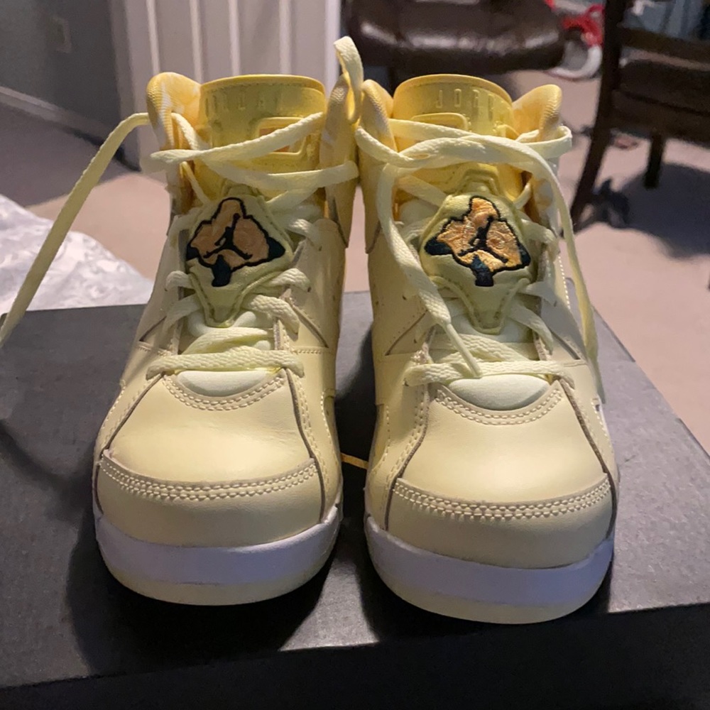 Air Jordan 6 (PS) citron tint